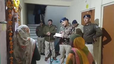 दमयंती नगर: न्यू दमोह में पुलिस का सर्च ऑपरेशन, सी-ब्लॉक की हर बिल्डिंग की तलाशी, संदिग्धों की जांच जारी