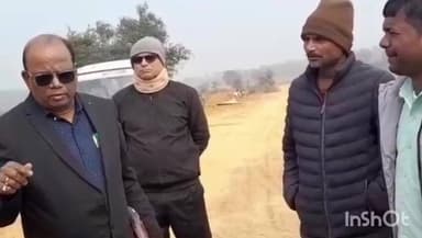 रानीश्वर: उचित मजदूरी न मिलने पर विस्थापितों ने नहर निर्माण कार्य रोका, अंचलाधिकारी को सौंपा आवेदन