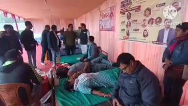 কালনা ১: কালনায় শুরু হচ্ছে পঞ্চম বর্ষের বইমেলা, উদ্বোধনের আগে রক্তদান শিবির, সাংবাদিক সম্মেলন, জন্মান্ধ সুমন বৈদ্যের রক্তদান