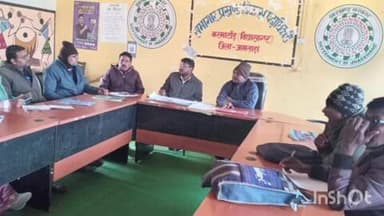 कर्माटांड /विद्यासागर: आकांक्षी प्रखंड कार्यक्रम के तहत प्रखंड कार्यालय में बैठक, 23 दिसंबर को होगी वीडियो कॉन्फ्रेंसिंग से समीक्षा