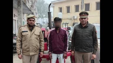 बड़ौत: सिनौली में गन्ने से भरी ट्राली चोरी के मामले में बड़ौली निवासी आरोपी गिरफ्तार, घटना में प्रयुक्त ट्रैक्टर बरामद