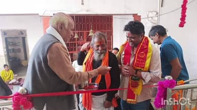 रेलमगरा: भामाशाहों के सहयोग से संवर रहा रेलमगरा, नृसिंहद्वारा में संत निवास का हुआ शुभारंभ