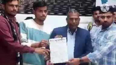 हिण्डौन: महाविद्यालय प्रशासन ने परीक्षा में बैठने वाले छात्र को अनुपस्थित बता किया फैल, ABVP ने प्राचार्य को सौंपा ज्ञापन