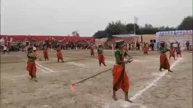 बेल्थरा रोड: बेल्थरारोड सेंट जेवियर्स स्कूल में आरोग्यं का भव्य आयोजन, खेल उत्सव में छात्रों का उत्साह और हुनर दिखा