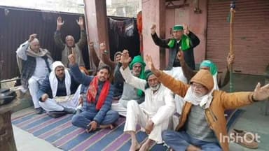 इगलास: इगलास में भाकियू ने प्रधानमंत्री, मुख्यमंत्री और जिलाधिकारी के नाम धरना देकर सौंपा ज्ञापन