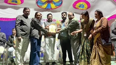 अर्जुनी मोरगाव: महागाव येथे अटल क्रीडा व सांस्कृतिक महोत्सवाच्या बक्षीस वितरण कार्यक्रमाला जि प अध्यक्ष लायकराम भेंडारकर यांची उपस्थिती