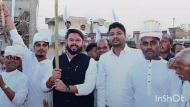 बेमेतरा: बाबामोहतरा में बाबा गुरुघासीदास जयंती के उपलक्ष्य में आयोजित कार्यक्रम में बेमेतरा के पूर्व विधायक आशीष छाबड़ा शामिल हुए