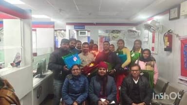 जरीडीह: जैनामोड में यूनियन बैंक ऑफ इंडिया जैनामोड़ शाखा द्वारा सम्मान समारोह का आयोजन