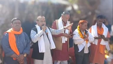 अकलेरा: सुशासन पखवाड़ा के अंतर्गत ग्राम पंचायत बडबद, सरेड़ी, खुरी भूमरिया में विकास रथ ने जनकल्याणकारी योजनाओं की जानकारी दी