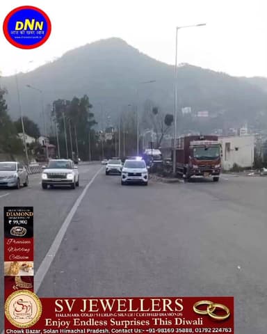 सोलन पुलिस ने नेशनल हाईवे पर तैनात किए तीन नए आधुनिक सुविधा से लैस वाहन