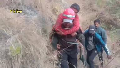 मयाली मोटरमार्ग (सांगला) पर एक व्यक्ति का फिसला पैर, खाई मे गिरा,,
आज दिनांक 20.12.2025 को समय 4:20 pm पर आपदा कन्ट्रोल...