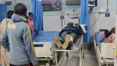 रायडीह: मवेशी के दौड़ जाने से बाइक सवार बिरकेरा के समीप गिरकर घायल सदर अस्पताल में भर्ती।