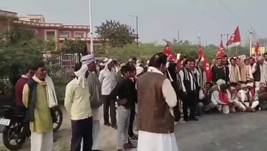 ताखा: ताखा में किसानों का छह दिवसीय धरना समाप्त, मुख्यमंत्री को मांगों का ज्ञापन भेजा, रोडवेज बसों के संचालन की मांग उठाई