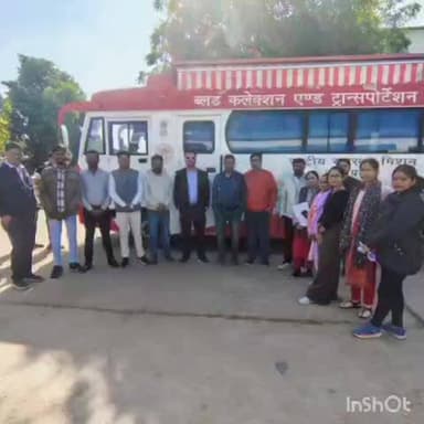 बल्देवगढ़: बल्देवगढ़ सीएचसी में स्वास्थ्य विभाग द्वारा रक्तदान शिविर का आयोजन किया गया