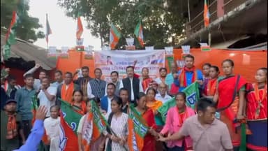 গণ্ডাছড়া: রইশ্যাবাড়িতে তিপ্রা মথা ও সিপিআইএম ছেড়ে বিজেপিতে যোগ দিলেন ১৮ পরিবারের ৬৩ ভোটার