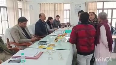 भोगनीपुर: भोगनीपुर तहसील सभागार में संपूर्ण समाधान दिवस का आयोजन किया गया