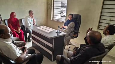 મુળી: સિધ્ધસર ગામે જિલ્લા વિકાસ અધિકારીની મુલાકાત