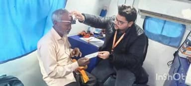 पटियाली: पटियाली के डीसी गार्डन में नेत्र चिकित्सा शिविर का आयोजन, 100 मरीजों ने पंजीकरण कराकर आंखों की जांच कराई