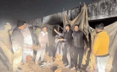 चांदवा: कड़कड़ाती ठंड में AMPL कंपनी के कर्मचारी बने मानवता की मिसाल