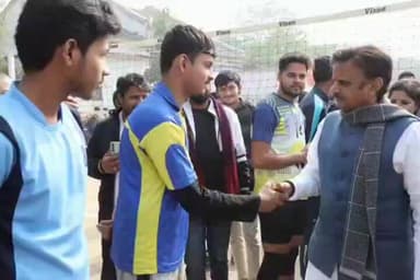 मनगवां: उपमुख्यमंत्री ने सांसद कप खेल प्रतियोगिता का शुभारंभ किया