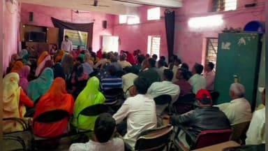 उदयनगर: उदयनगर तहसील में 'एक बगिया मां के नाम' परियोजना के तहत लाभार्थियों को दिया गया प्रशिक्षण