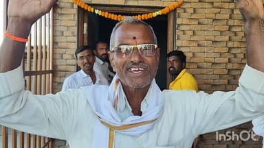 ख्यातनाम कीर्तनकार हभप बाळू महाराज गिरगावकर यांनी72 दिवसात केली नर्मदापरिक्रमा पूर्ण जल्लोषात स्वागत