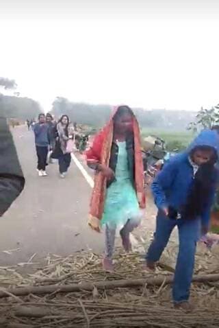 अरार O.P के समाने सड़क हादसा में एक बच्चे की..