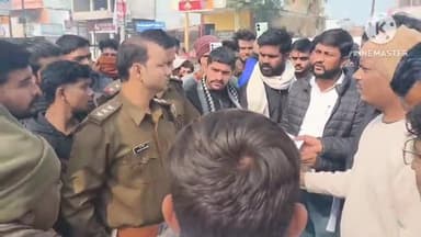 नागौद: नागौद में युवाओं ने कैमरा लगवाने व गौवंश सुरक्षा को लेकर एसडीओपी को ज्ञापन सौंपा