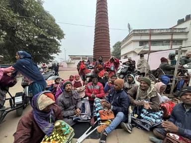 ठंड में गोड्डा!