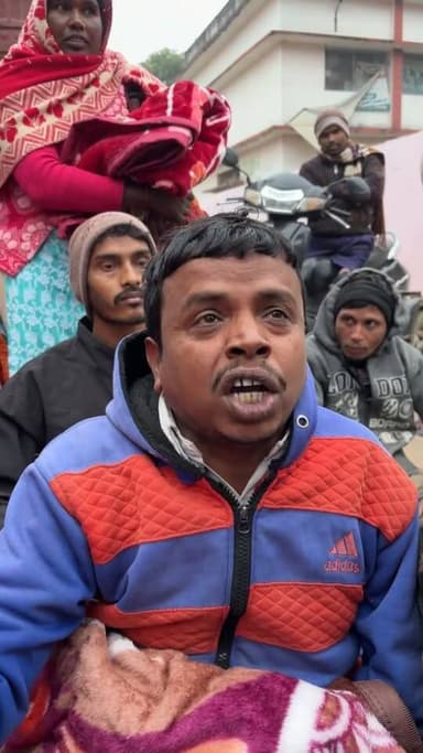 समाज सेवी मुकेश कुमार ने दिव्यांगों के बीच वितरण किए कंबल!
#news #reelsvideoシ #reelsviralシ #reel