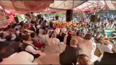 23 ग्राम पंचायतों ने समस्या समाधान शिविर का बहिष्कार किया बड़ियाल कलां को पंचायत समिति बनाने की मांग को लेकर 27 दिन से धर...