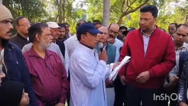 राघोगढ़: राघोगढ़ में इलाज के अभाव में महिला की मौत, पूर्व सांसद लक्ष्मण सिंह का साडा कॉलोनी अस्पताल में धरना प्रदर्शन