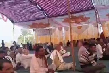 उदयपुरा: ग्राम पंचायत पचामा में रामचरितमानस पाठ व राम कथा का आयोजन, श्रद्धालु कथा सुनने पहुंचे