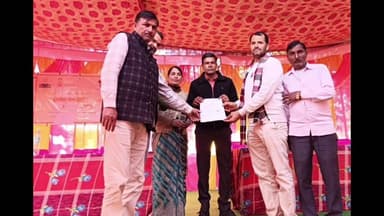 खण्डार: खंडार पंचायत गोठ बिहारी में ग्रामीण सेवा शिविरों में रमेश की वर्षों पुरानी राजस्व समस्या का मिनटों में हुआ समाधान