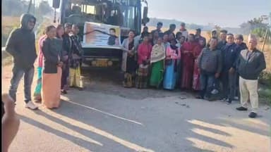 মাৰ্ঘেৰিটা: সমষ্টিৰ ৬৯০০ জন কাৰ্যকৰ্তা,শুভাকাংক্ষীৰ সৈতে বিধায়ক সুৰেন ফুকনৰ ডিগবৈৰ পৰা মোডীৰ নামৰূপৰ সভাস্থলীললৈ যাত্ৰা