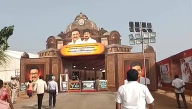 பாளையங்கோட்டை: நெல்லை அரசு மருத்துவக் கல்லூரி மருத்துவமனை மைதானத்தில் அரசு நலத்திட்ட உதவிகள் வழங்கும் விழா தமிழக முதலமைச்சர் பங்கேற்பு.