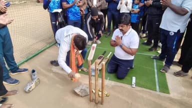 ଛତ୍ରପୁର: ଛତ୍ରପୁର କ୍ରିକେଟ କ୍ଲବରେ ନବନିର୍ମିତ ଆଧୁନିକ କ୍ରିକେଟ୍ ଭିତିଭୂମିର ଉଦଘାଟନ କଲେ ଛତ୍ରପୁର ବିଧାୟକ