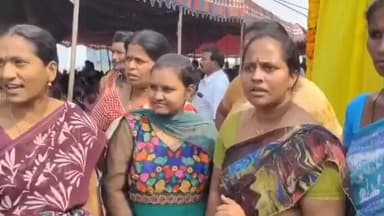 గొల్లపుంతలో టిడ్కో ఇళ్లల్లో అసౌకర్యాలపై మహిళల ధ్వజం