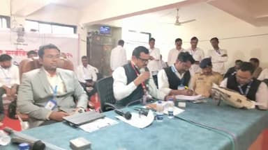 अंबड: निवडणूक निर्णय अधिकारी तथा अंबड तहसीलदार विजय चव्हाण यांनी जाहीर केला अंबड नगर परिषद निवडणूक निकाल...