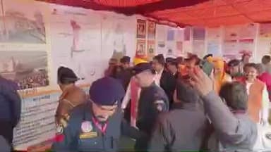 पंचकूला: मुख्यमंत्री नायब सिंह सैनी सेक्टर 5 में आयोजित स्वदेशी महोत्सव 2025 के कार्यक्रम में पहुंचे