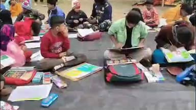 ব্যারাকপুর ১: ঈশ্বরীপুর উৎসব উপলক্ষে আয়োজিত হলো অঙ্কন প্রতিযোগিতা