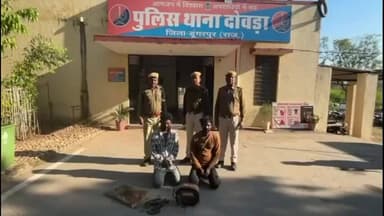 आसपुर: गणेशपुर–देवला मार्ग पर मारपीट और डकैती के दो शातिर आरोपियों को किया गया गिरफ्तार