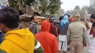 डेरापुर: मंगलपुर चौराहे के पास अनियंत्रित लोडर दुकान पर पलटा, दुकानदार को आई मामूली चोटें, टला बड़ा हादसा