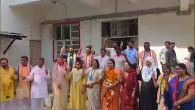 नवापूर: नवापूर नगर परिषद नगराध्यक्षपदी राष्ट्रवादी अजित पवार गटाचे जयवंत जाधव विजयी...