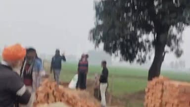 पीलीभीत: नगरिया टांडा में पुलिया निर्माण पर उठे गंभीर सवाल, मानक के अनुसार कार्य न होने का आरोप