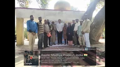 बनखेड़ी: बनखेड़ी के ग्राम रजोला में विभिन्न सामाजिक संगठनों ने बोरी बंधान कार्यक्रम आयोजित किया