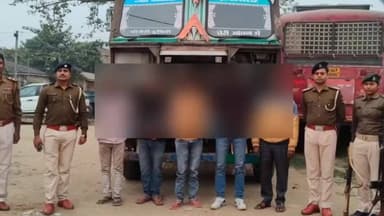 चकिया पिपरा: पिपरा थाना कांड संख्या 535/25 में अज्ञात चोरों द्वारा चोरी किया ट्रक भागलपुर से बरामद, 5 गिरफ्तार