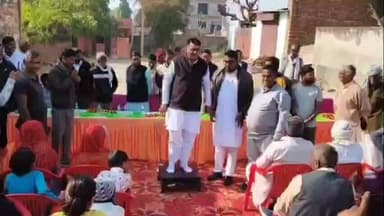 सिद्धमुख: सादुलपुर विधानसभा क्षेत्र के गोविंद सिंह का बास को नई ग्राम पंचायत का दर्जा मिलने पर आयोजित हुआ भव्य स्वागत समारोह