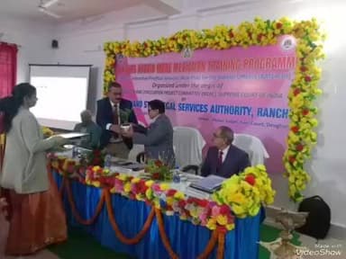 देवघर: न्यायिक पदाधिकारी का 40 घंटे का हाइब्रिड मोड अध्यक्षता प्रशिक्षण शिविर संपन्न