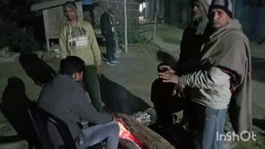 छौड़ाही: पब्लिक एप खबर का असर: छौराही प्रखंड के पंचायतों में अलाव की व्यवस्था, लोगों को ठंड से राहत
